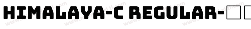 Himalaya-C Regular字体转换